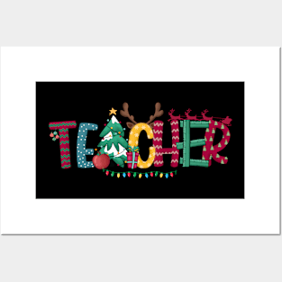 Teacher Christmas Posters and Art